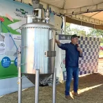 Demonstração prática do uso de ozônio no controle microbiológico de grãos